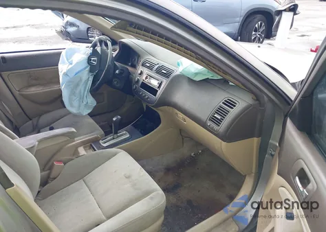 2003 Honda Civic Lx from USA, damaged, VIN 2HGES16543H512368